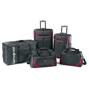 Tessera 2 Collection 5pc Nested Luggage Set Black