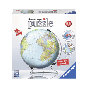 Ravensburger The Earth 3D World Globe Puzzle: 540 Pcs