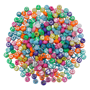 Hygloss Ed Prod ABC Beads, 300 per pkg, 3 Packs