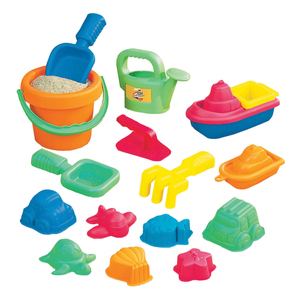 Small World Toys 15-Piece Toddler Sand Assortment