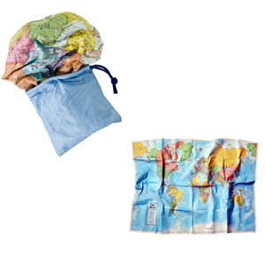 Round World Products ScrunchMap of the World, Pack of 3