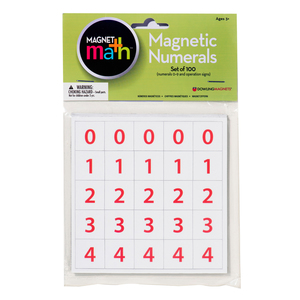 Dowling Magnets Magnet Numerals, 100 Per Set, 6 Sets