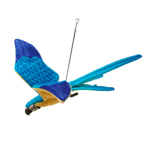 hansa Flying Blue and Yellow Macaw 30 Inch Plush
