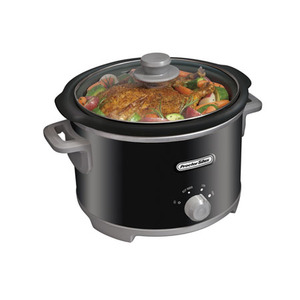 PS - 4 Quart Slow Cooker Black