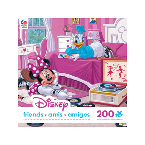 Ceaco Oversized Disney Friends Puzzle - Minnie & Daisy's Favorite Tune: 200 Pcs