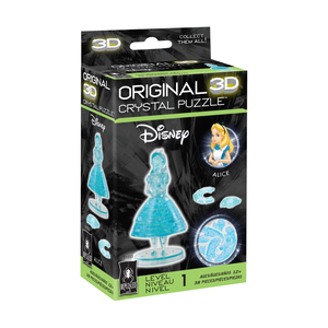 Bepuzzled 3D Crystal Puzzle - Disney Alice: 38 Pcs