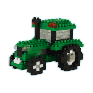 Bepuzzled 3D Pixel Puzzle - Tractor: 192 Pcs