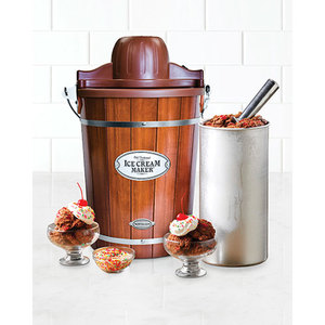Vintage Collection 6 Qt Electric Ice Cream Maker