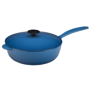 Signature Enameled Cast Iron 2.25 Qt Saucier Pan Marseille
