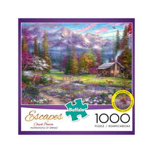 Buffalo Games & Puzzles Chuck Pinson Escapes - Inspirations of Spring: 1000 Pcs