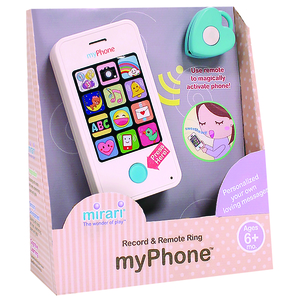 Record and Remote Ring MyPhone Ages 6+ Months