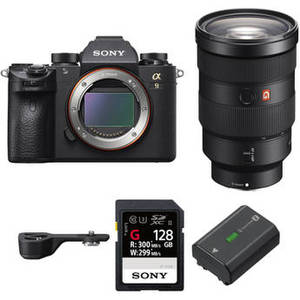 Alpha a9 Mirrorless Camera with 24-70mm Lens and Grip Kit
