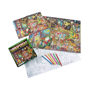House of Marbles Christmas Jigsaw Puzzle - Santa's Workshop: 1000 Pcs