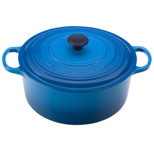 Enameled Cast Iron 9 Qt. Round French Oven Marseille