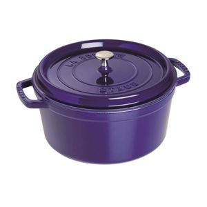 7 Qt. Round Cocotte - Dark Blue