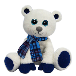 First and Main 7" Little Dickens Plush Polar Bear