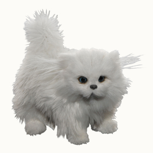 The Queen's Treasures AWSOM Pets! White Cat Fits 18" Girl Doll Accessories