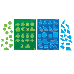 Learning Advantage 2D Shapes Set