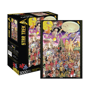 Aquarius Star Trek - The Original Series 50th Anniversary Jigsaw Puzzle: 3000 Pcs