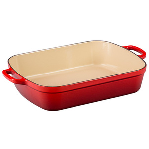7qt Signature Cast Iron Roaster Cerise