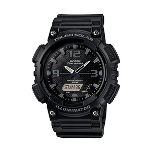 Tough Solar Ani-Digi Watch Matte Black/Grey