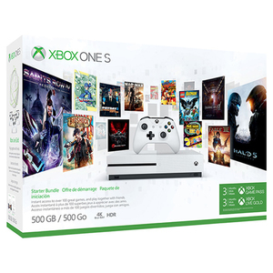 Xbox One S Starter Bundle Console 500GB