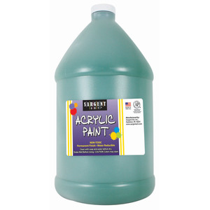 Sargent Art Green Acrylic Paint 64 oz. Bottle (Half Gallon)