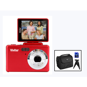 16.1 MP iTwist Digital Camera Red Kit