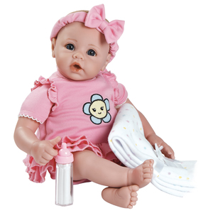 Adora Dolls Adora Premium Quality BabyTime™ Pink 16" Lifelike Play Doll