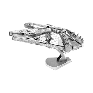 Fascinations Toys & Gifts ICONX 3D Metal Model Kit - Large Millennium Falcon