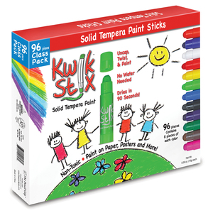 The Pencil Grip Kwik Stix Tempera Paint - 96 pc ClassPack Set