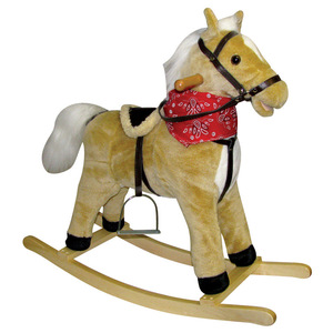 Blonde Horse Rocking Horse