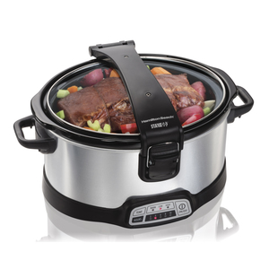 Programmable Stay or Go 6 Quart Slow Cooker
