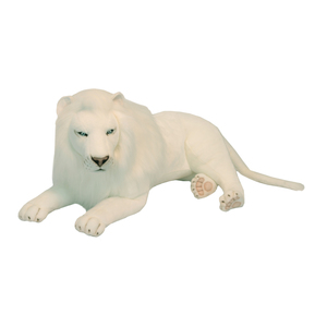 hansa White Lion 39 Inch Plush