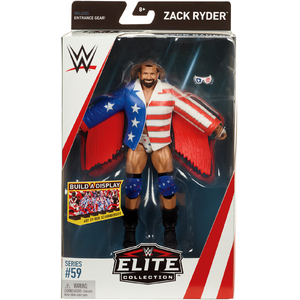 WWE Zack Ryder -  Elite 59 Toy Wrestling Action Figure