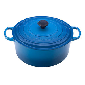 3.5qt Signature Cast Iron Round French Oven Marseille