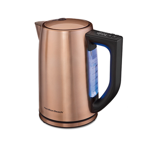1.7L Variable Temperature Electric Kettle Copper Finish