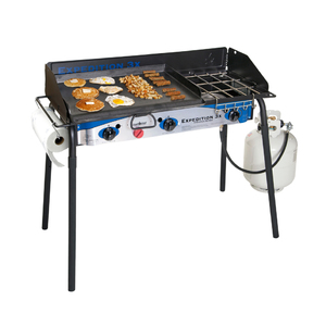 Expedition 3X Three-Burner Stove w/ Griddle