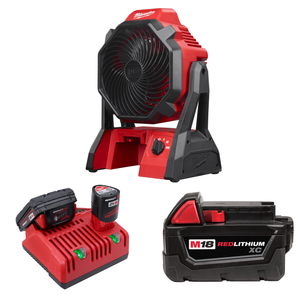 M18 Jobsite Fan w/ M18 Battery & Charger