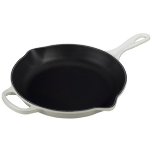 10.25" Signature Cast Iron Skillet White