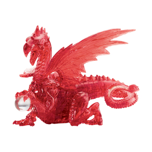 Bepuzzled 3D Crystal Puzzle - Dragon (Red): 56 Pcs