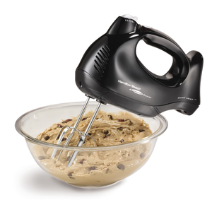 Hand Mixer with Snap-On Case Black