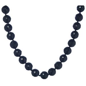 Lita Sterling Silver Black Onyx Short Necklace 16"