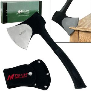 Mtech USA Traditional Stainless Steel Camping Axe - Black