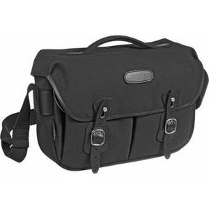 Hadley Pro Shoulder Bag (Black Canvas & Leather)