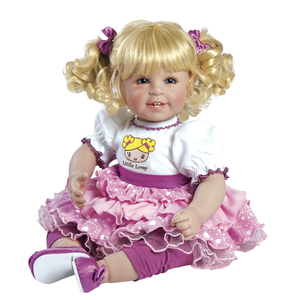 Adora Dolls Toddler Cuddly & Weighted 20" Play Doll- Little Lovey with Blonde Hair & Blue Eyes Ages 6+