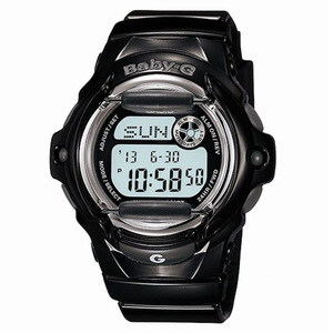 Baby G-Ladies Vivid Color Gloss Watch Black