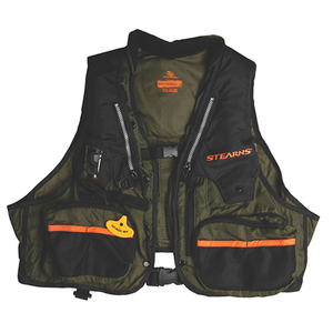 Stearns 33 Grame Manual Fishing Vest Green - Small/Medium