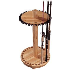 Rush Creek 30-Rod Spinning Round Rack