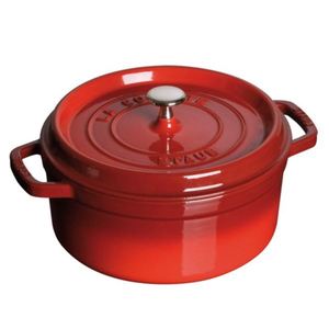 7 Qt. Round Cocotte - Cherry